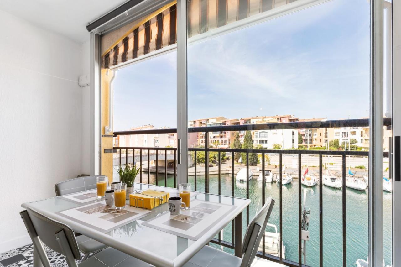 Ferienwohnung Little Venezia By Pom, Au Bord De L'Eau, Parking Agde Exterior foto