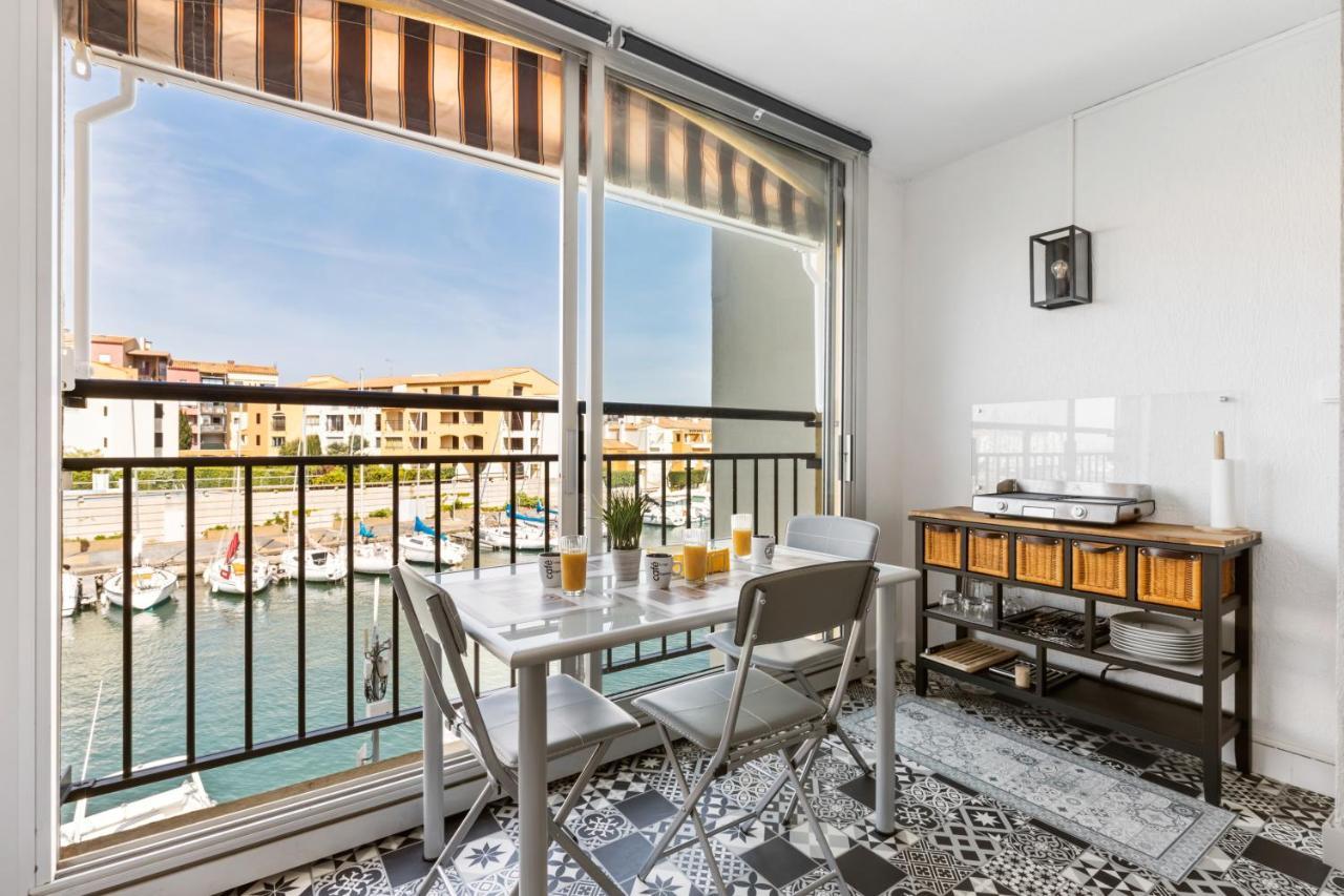 Ferienwohnung Little Venezia By Pom, Au Bord De L'Eau, Parking Agde Exterior foto